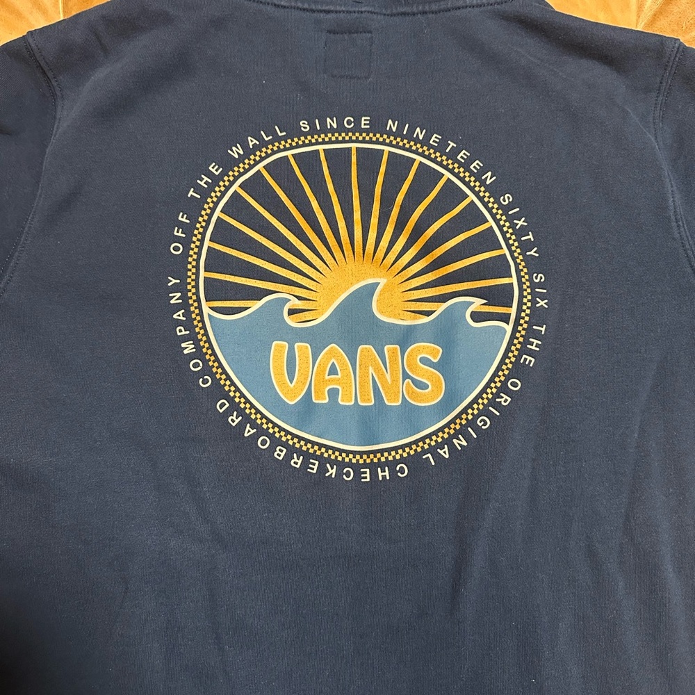 Vans Dark Blue Sun Wave Sweatshirt
